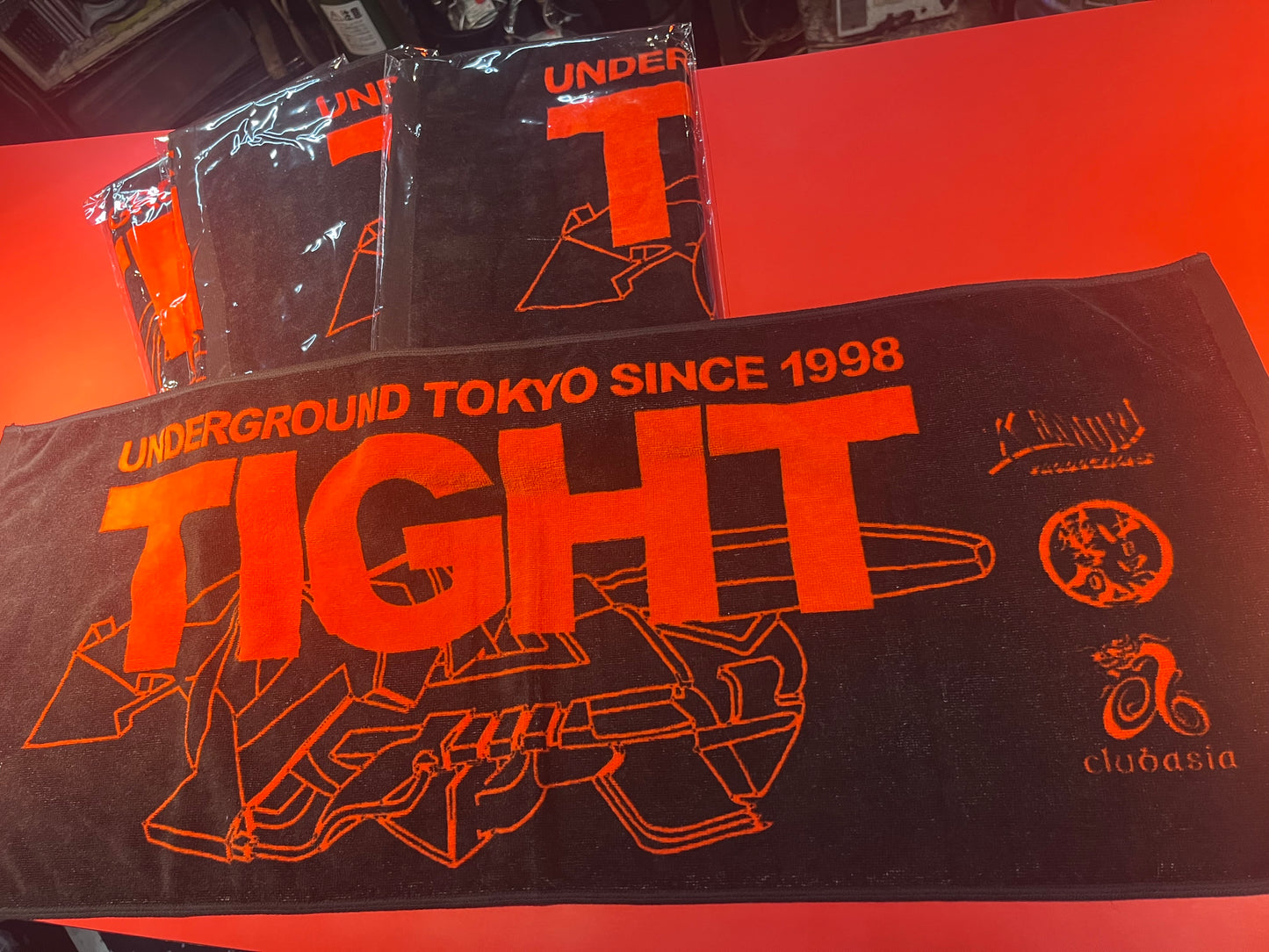 UNDERGROUND PARTY・『TIGHT』 × clubasia Collaboration Towel.