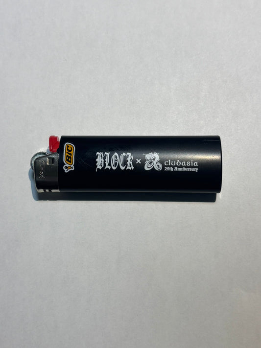 BLOCK×clubasia Original collaboration lighter.