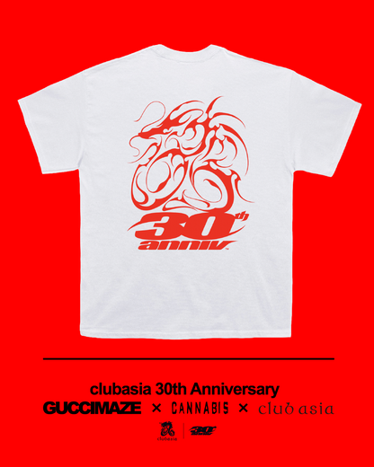 GUCCIMAZE × CANNABIS × clubasia 30th T-shirt