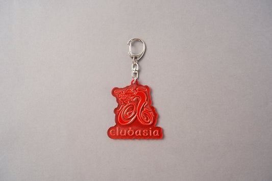 PVC reflector key ring.